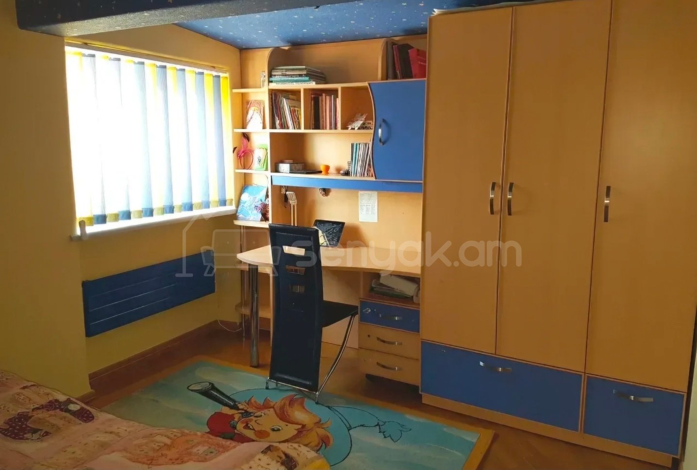 3 Սենյականոց Բնակարան Քարե Շենքում, 58քմ, 6/6 հարկ, Կապիտալ Վերանորոգված, Կահավորված