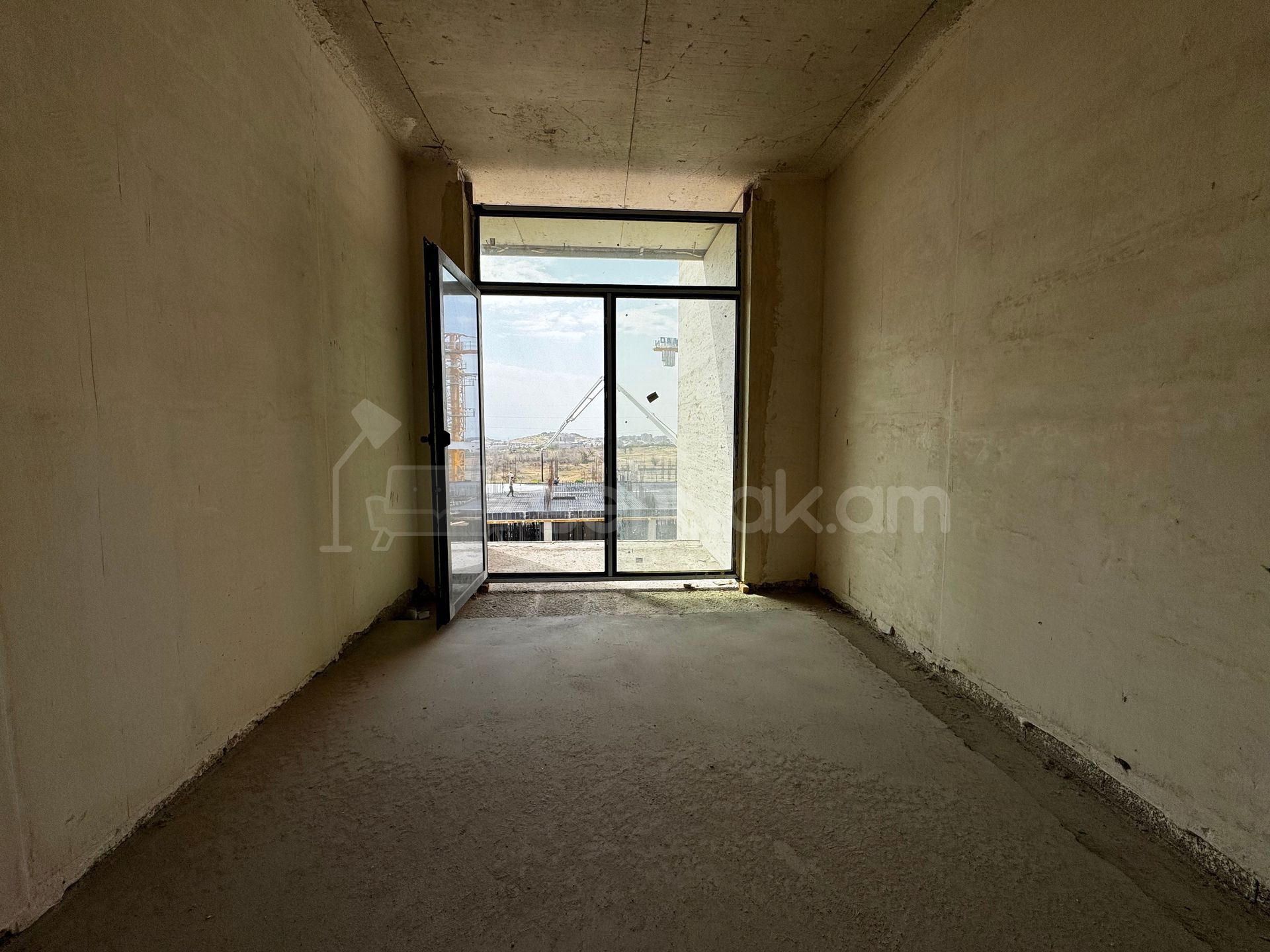 2 Սենյականոց Բնակարան Նորակառույցում, 56քմ, 3/14 հարկ, Զրոյական Վիճակում
