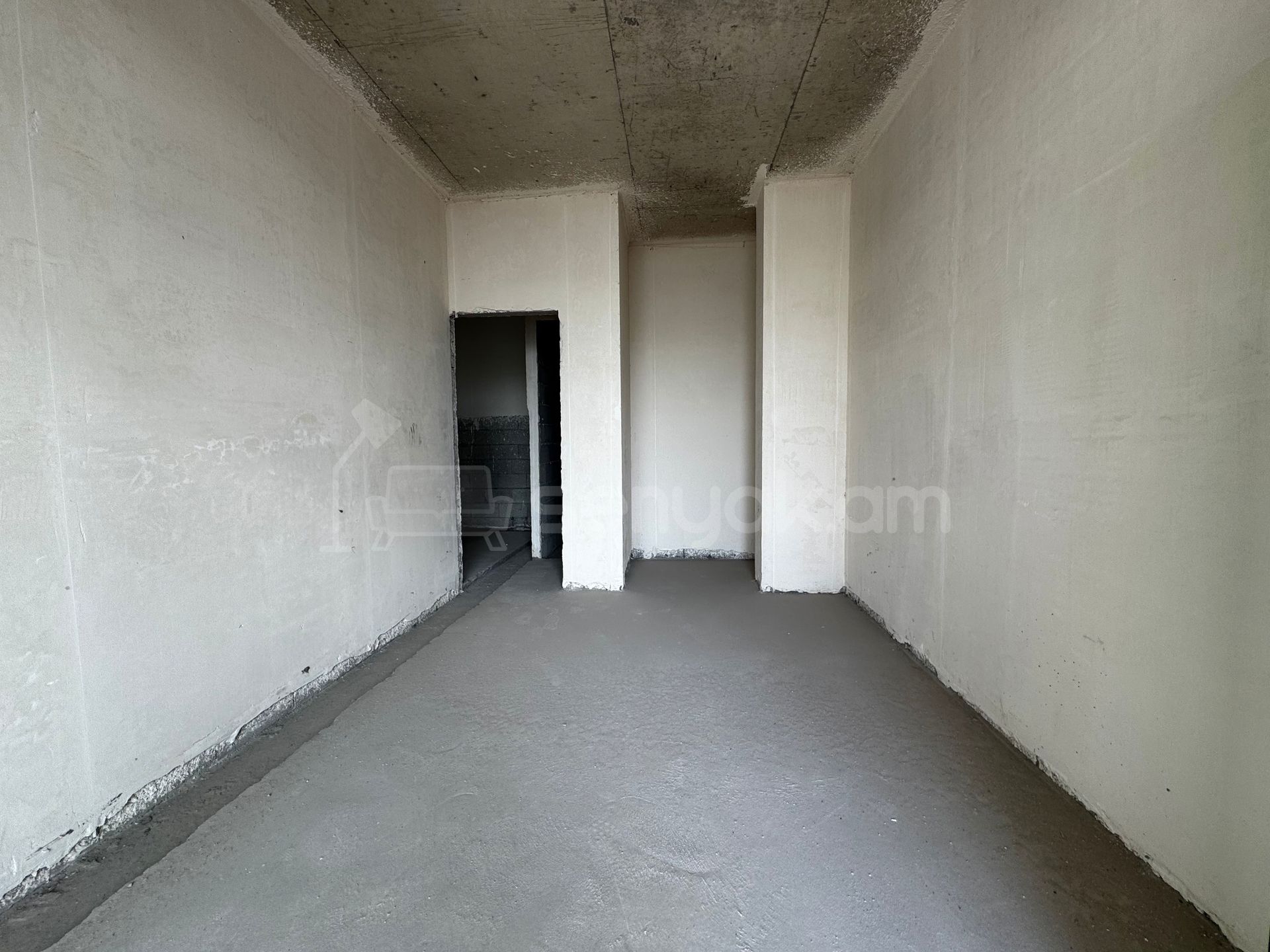 2 Սենյականոց Բնակարան Նորակառույցում, 56քմ, 3/14 հարկ, Զրոյական Վիճակում