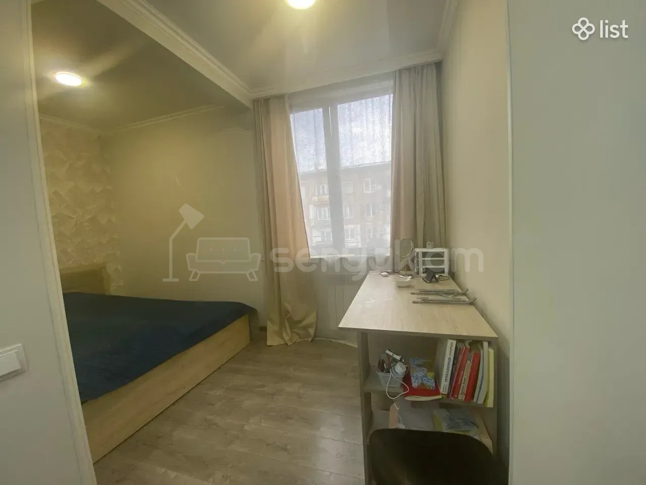 2 Սենյականոց Բնակարան, 44քմ, 4/4 հարկ, Կապիտալ Վերանորոգված