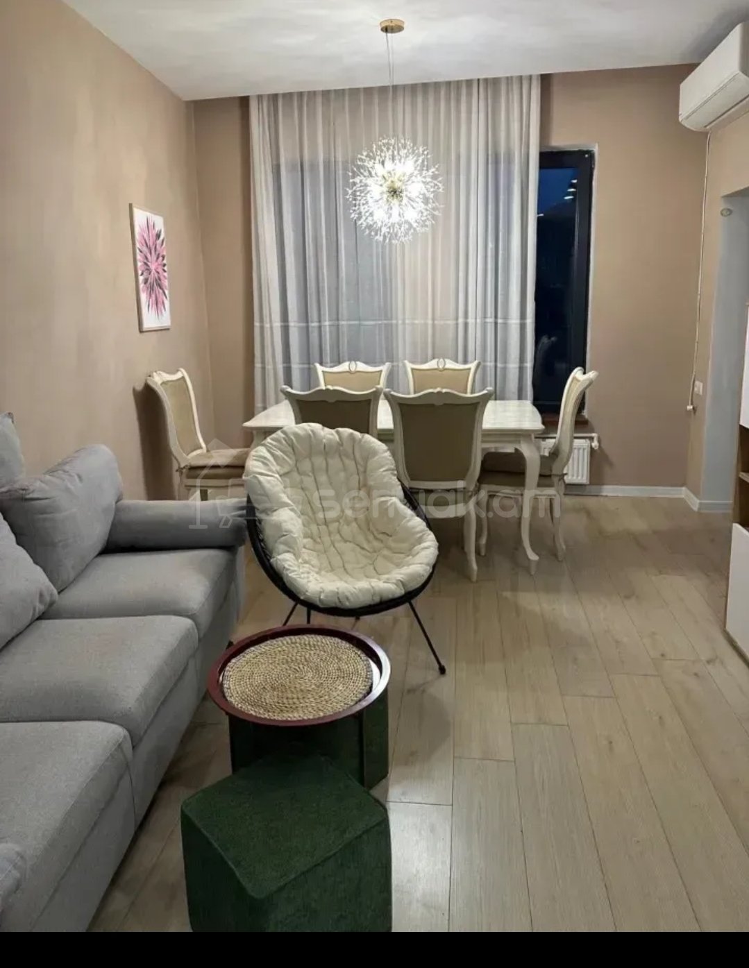 3 Սենյականոց Բնակարան Նորակառույցում, 75քմ, 3/5 հարկ, Դիզայներական Վերանորոգված