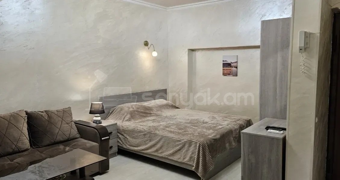 1 Սենյականոց Բնակարան Քարե Շենքում, 32քմ, 4/5 հարկ, Կապիտալ Վերանորոգված, Կահավորված