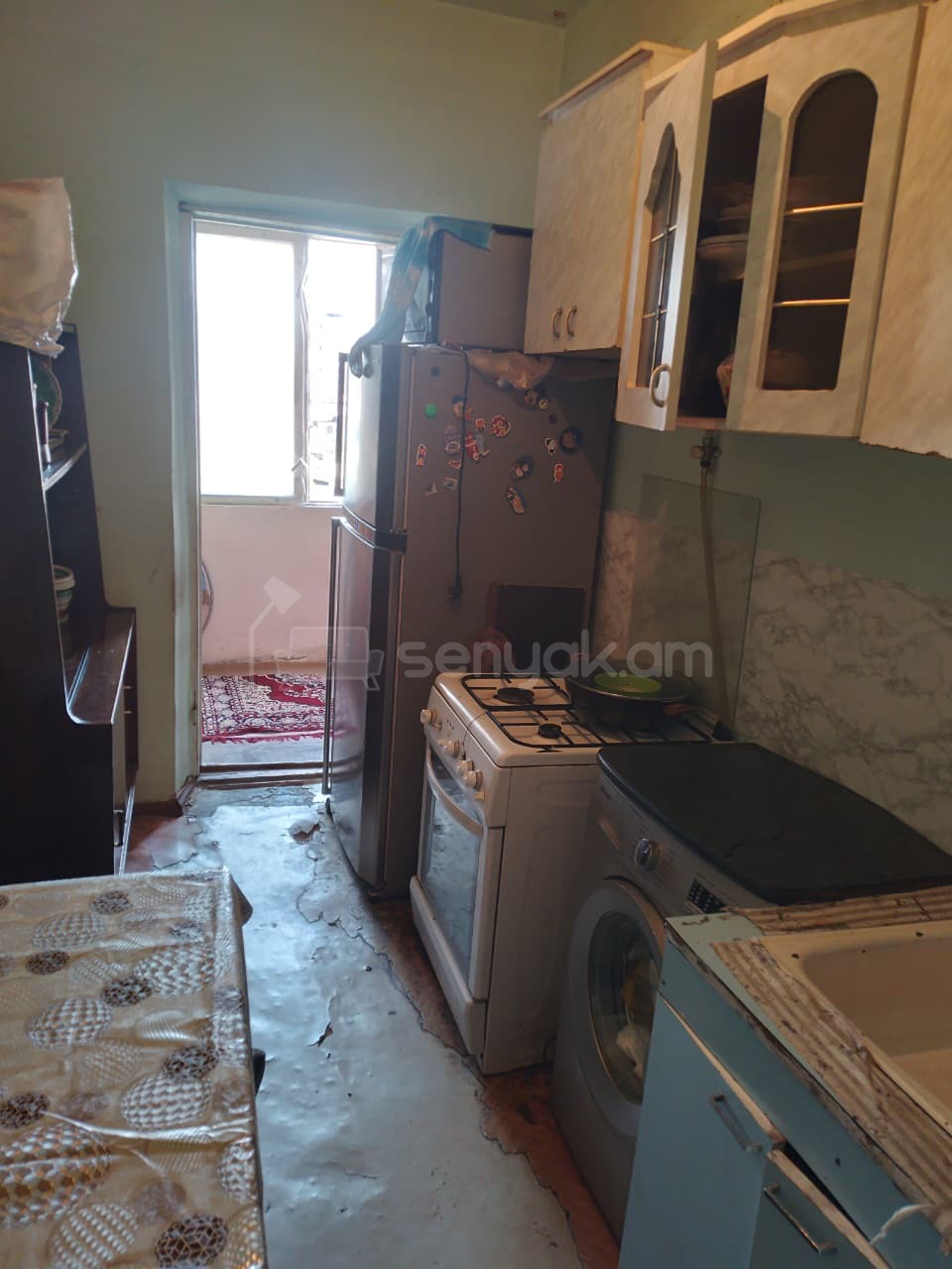 1 Սենյականոց Բնակարան, 46քմ, 7/9 հարկ, Կոսմետիկ Վերանորոգված