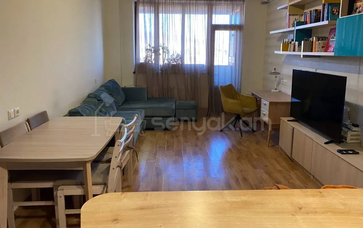 2 Սենյականոց Բնակարան, 60քմ, 9/13 հարկ, Կապիտալ Վերանորոգված, Կահավորված