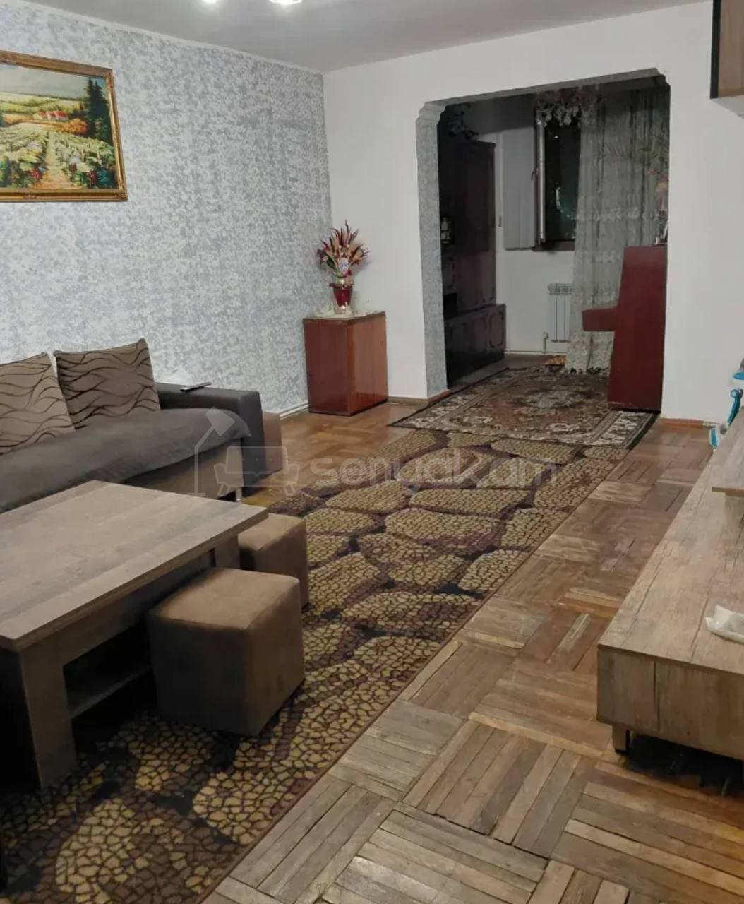 3 Սենյականոց Բնակարան, 80քմ, 1/9 հարկ, Նորմալ Վիճակում
