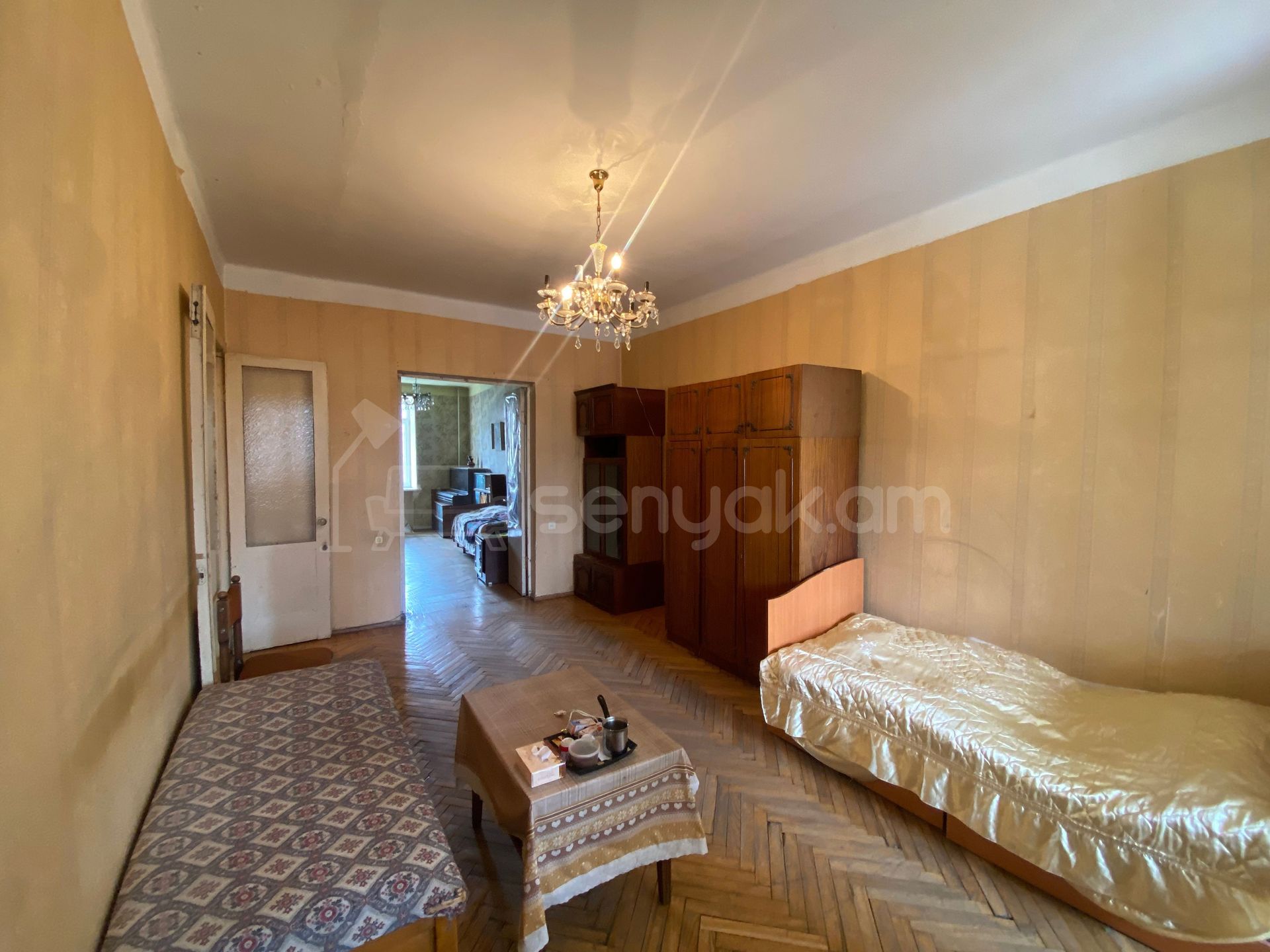 2 Սենյականոց Բնակարան Քարե Շենքում, 67քմ, 4/5 հարկ, Պետական Վիճակում