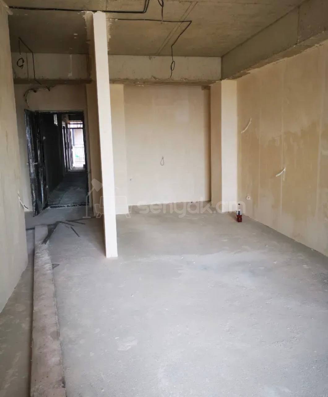 2 Սենյականոց Բնակարան Նորակառույցում, 53քմ, 6/16 հարկ, Զրոյական Վիճակում