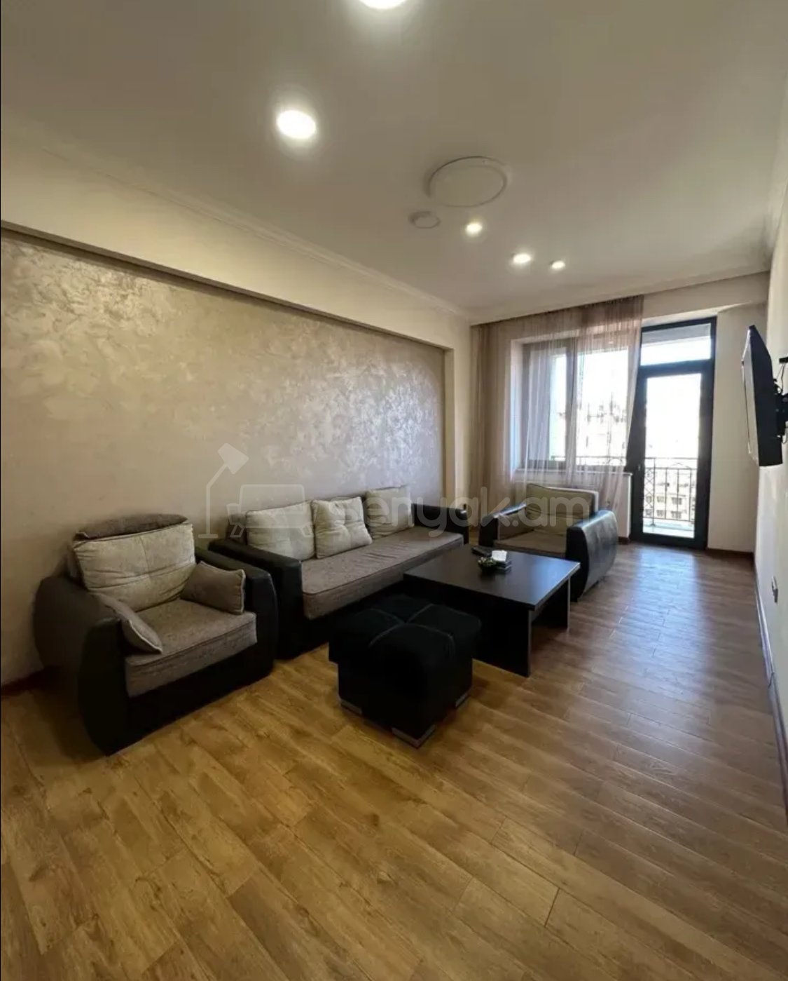 2 Սենյականոց Բնակարան Նորակառույցում, 62քմ, 8/16 հարկ, Կապիտալ Վերանորոգված, Կահավորված
