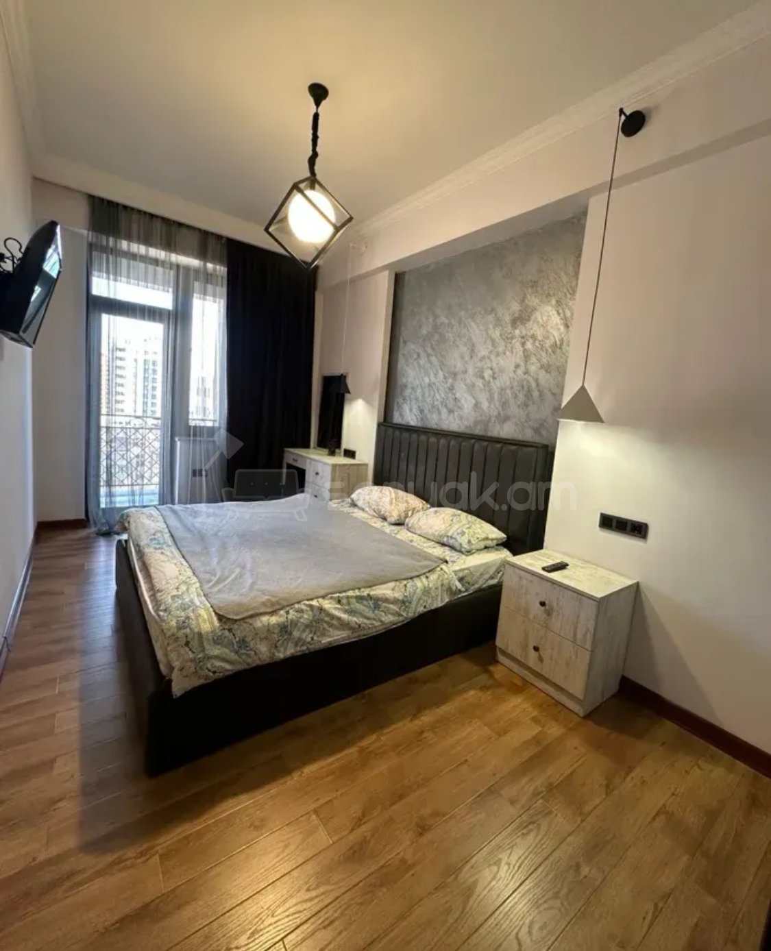 2 Սենյականոց Բնակարան Նորակառույցում, 62քմ, 8/16 հարկ, Կապիտալ Վերանորոգված, Կահավորված