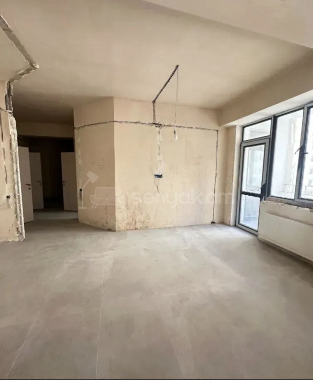 2 Սենյականոց Բնակարան Նորակառույցում, 63քմ, 3/10 հարկ, Զրոյական Վիճակում