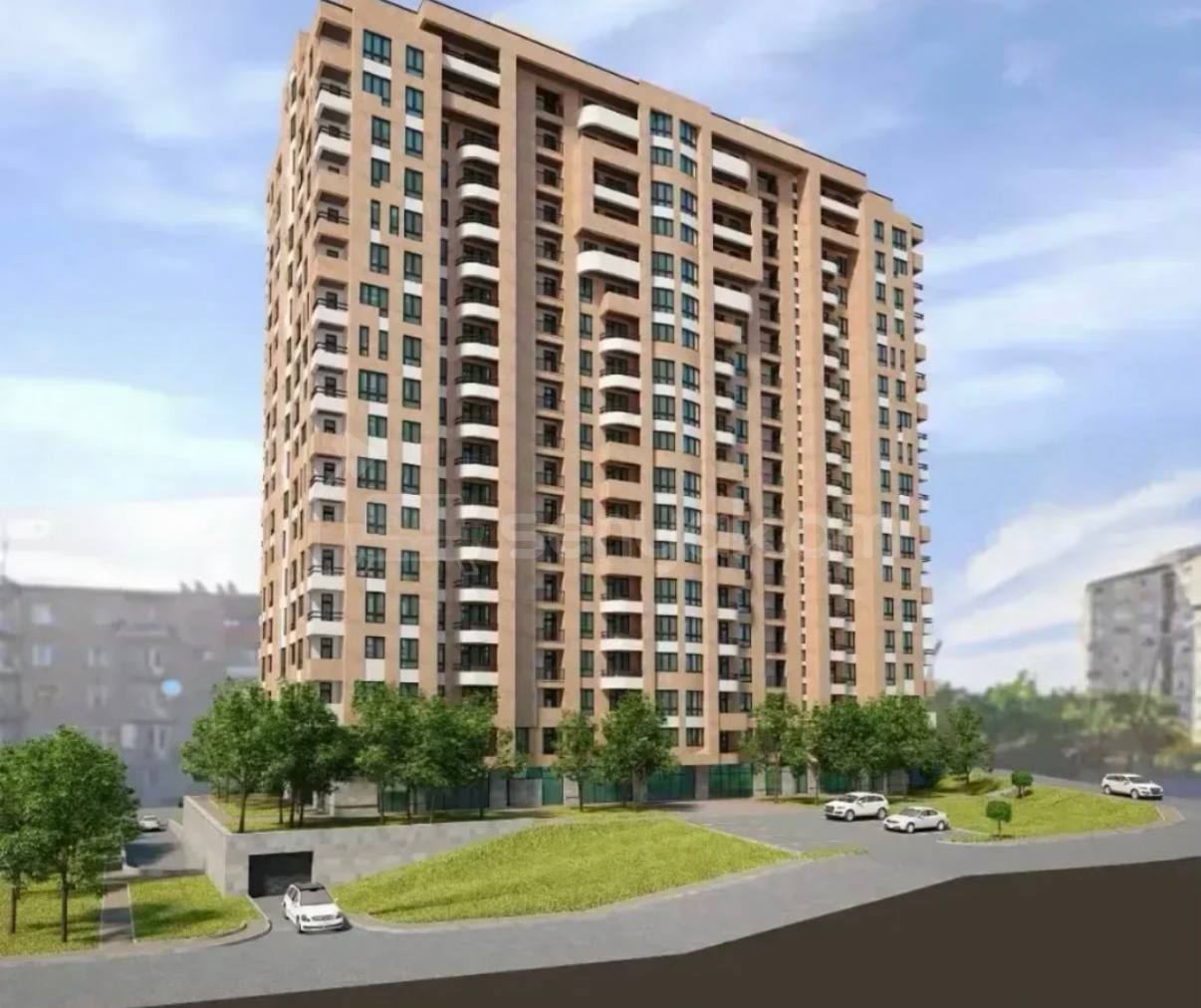 4 Սենյականոց Բնակարան, 82քմ, 8/19 հարկ, Զրոյական Վիճակում