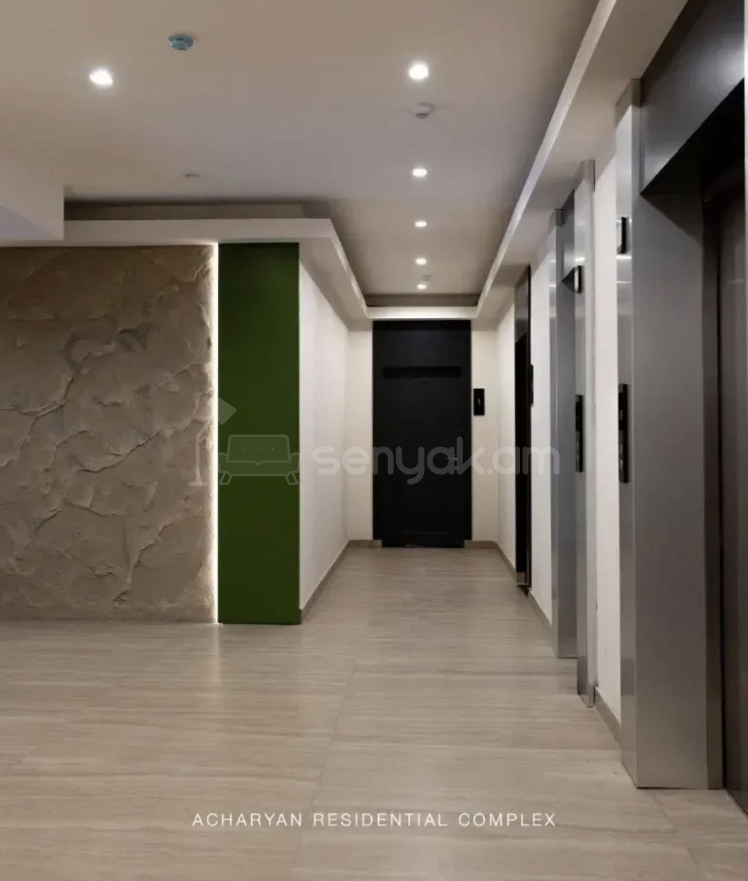 2 Սենյականոց Բնակարան Նորակառույցում, 55քմ, 6/9 հարկ, Զրոյական Վիճակում