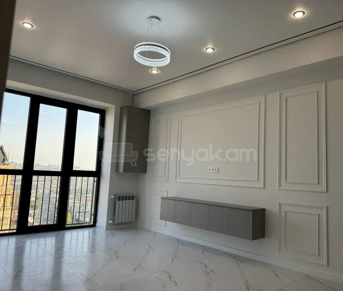 2 Սենյականոց Բնակարան Նորակառույցում, 50քմ, 13/16 հարկ, Կապիտալ Վերանորոգված