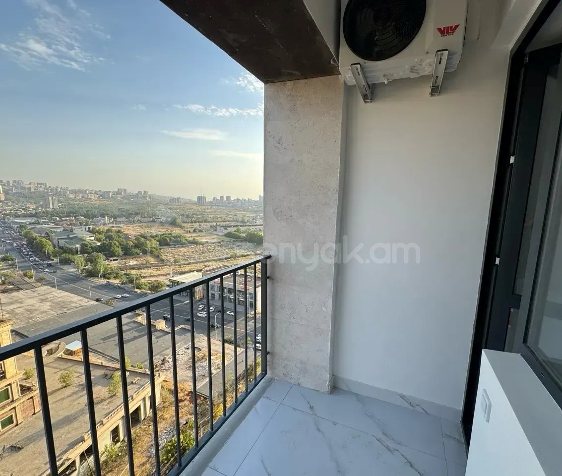 2 Սենյականոց Բնակարան Նորակառույցում, 50քմ, 13/16 հարկ, Կապիտալ Վերանորոգված