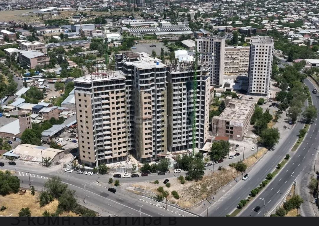 3 Սենյականոց Բնակարան Նորակառույցում, 94քմ, 8/18 հարկ, Զրոյական Վիճակում