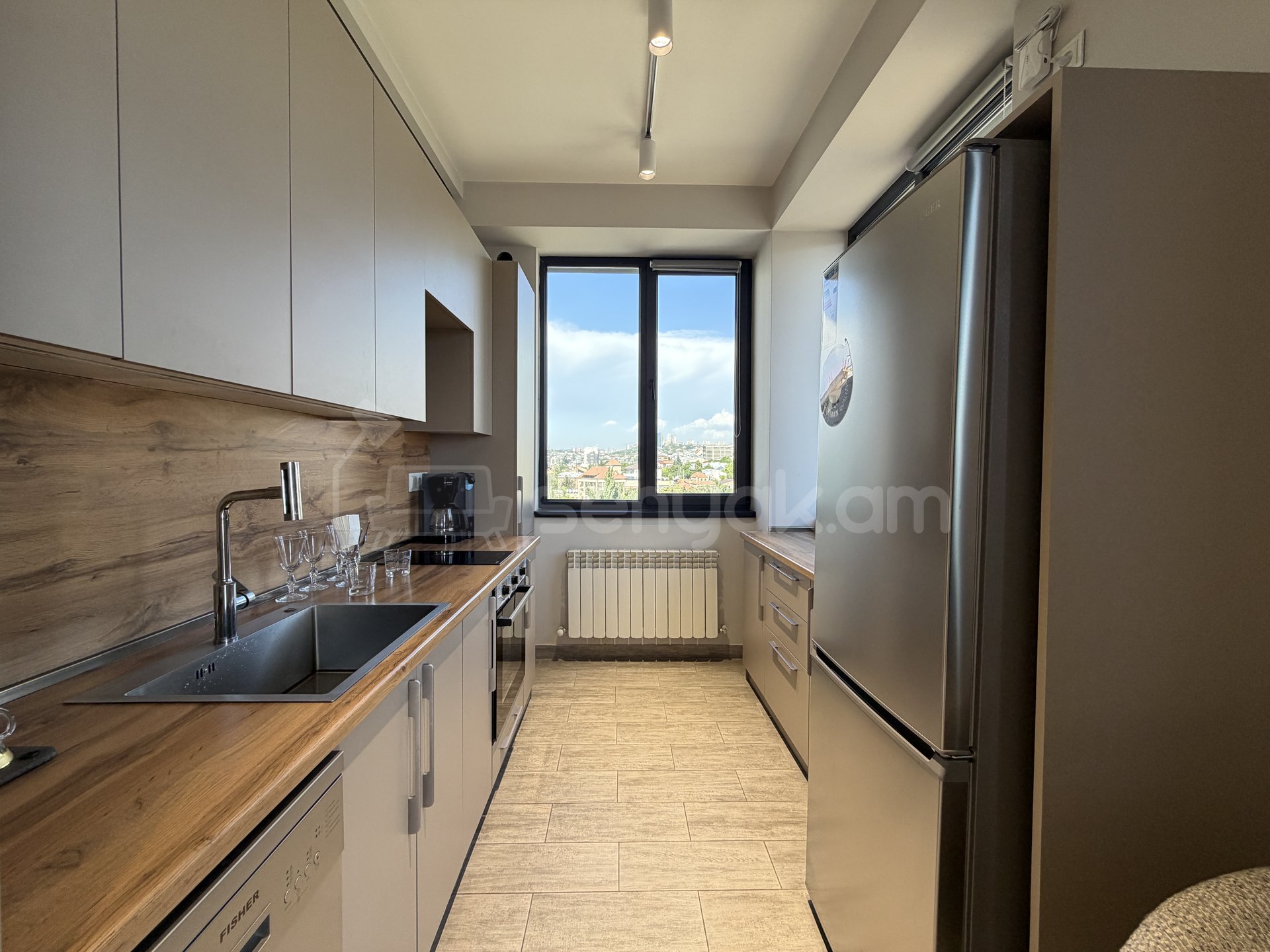 2 Սենյականոց Բնակարան, 50քմ, 5/5 հարկ, Դիզայներական Վերանորոգված, Կահավորված, Արևկող