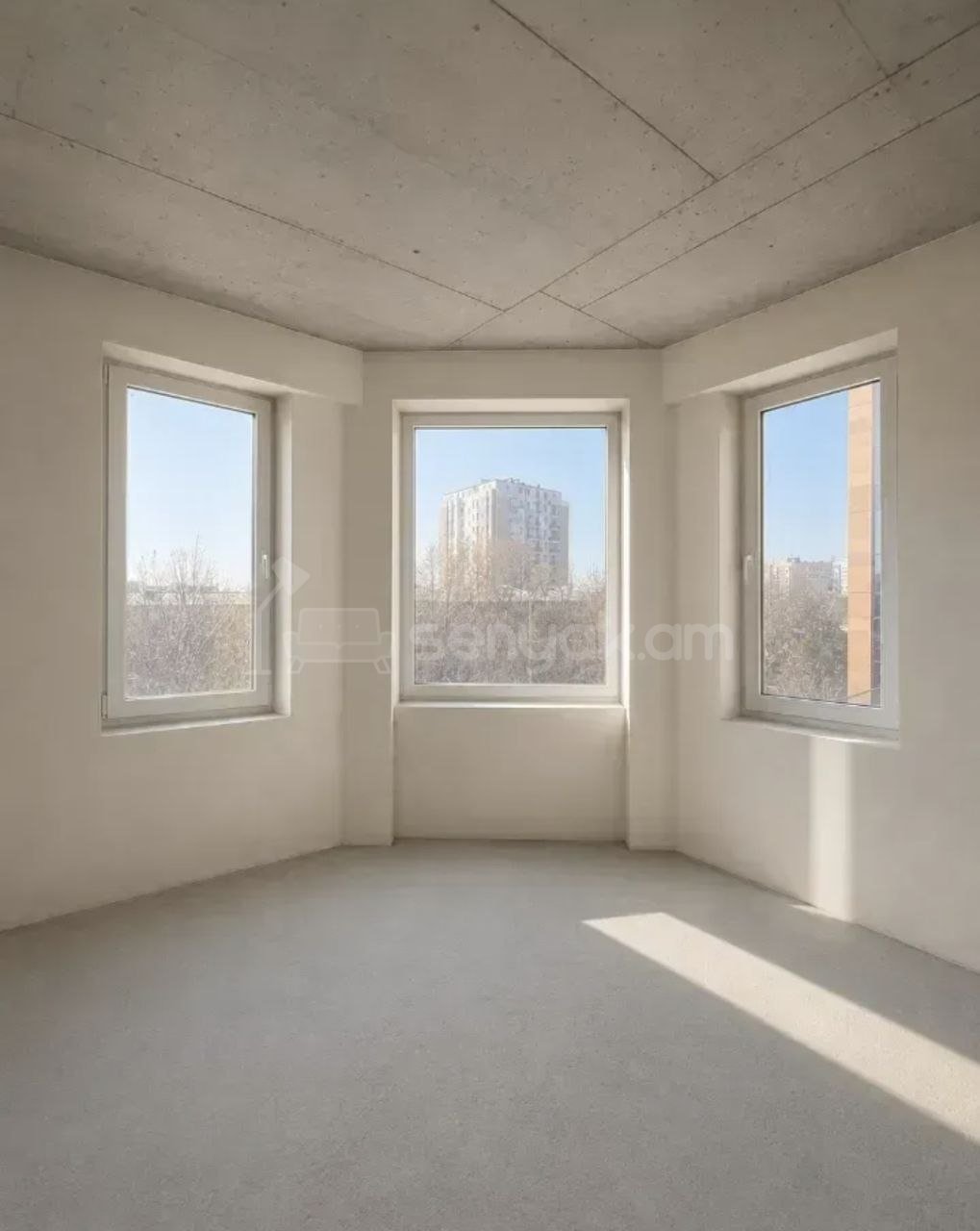 2 Սենյականոց Բնակարան Նորակառույցում, 57քմ, 4/10 հարկ, Զրոյական Վիճակում