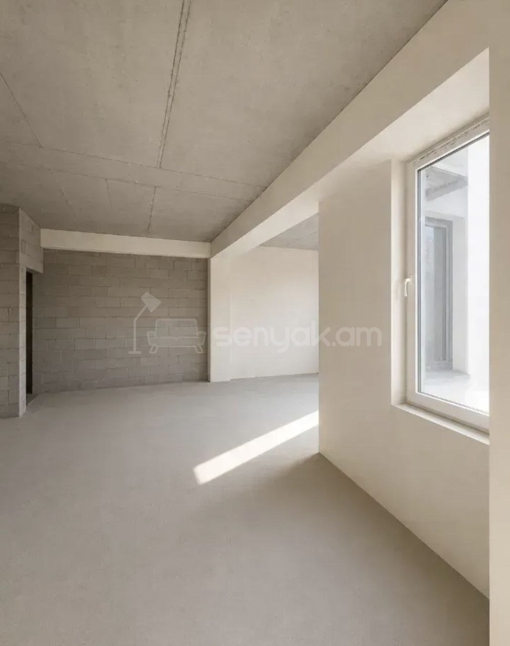 2 Սենյականոց Բնակարան Նորակառույցում, 57քմ, 4/10 հարկ, Զրոյական Վիճակում