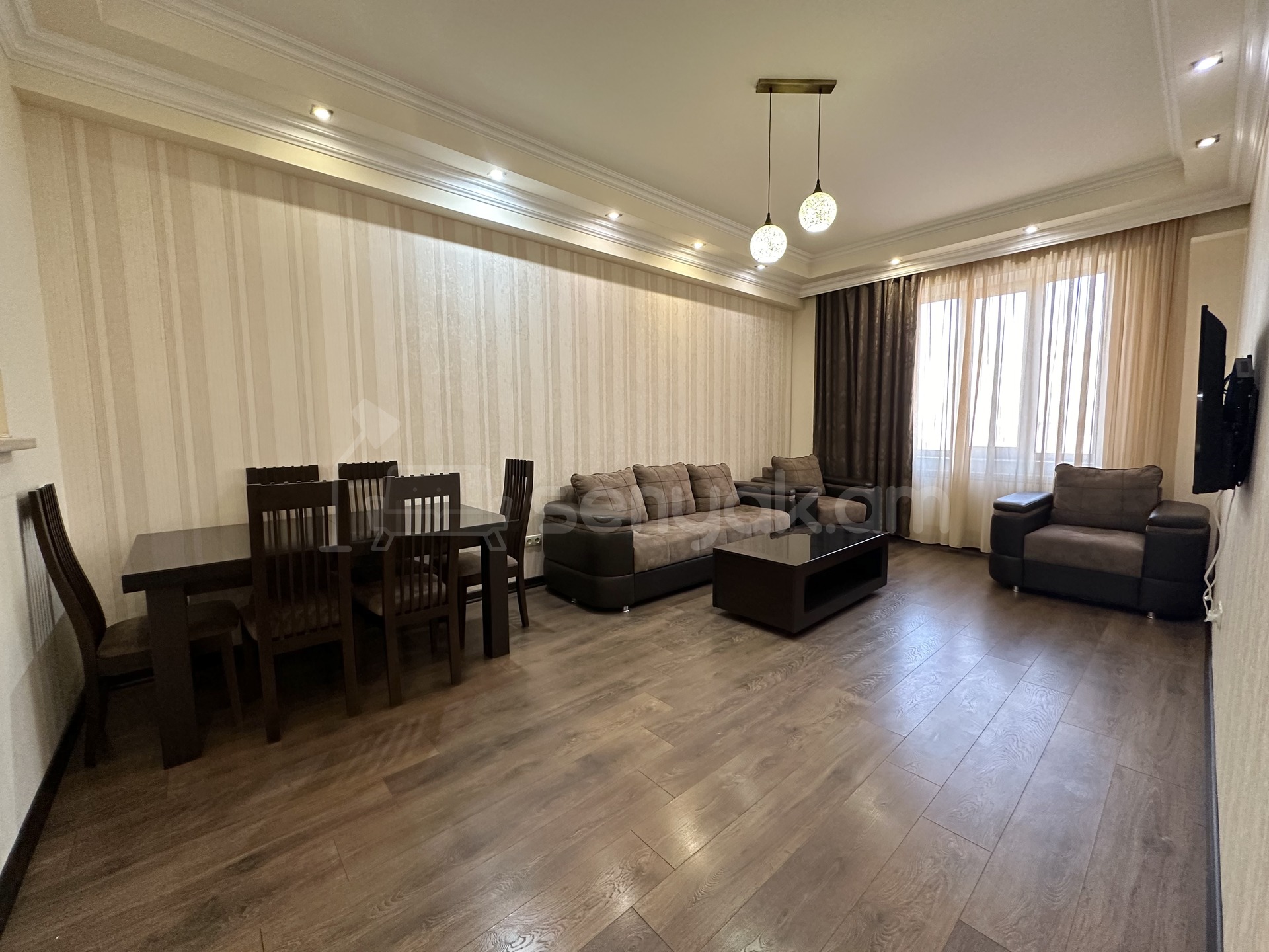 2 Սենյականոց Բնակարան Նորակառույցում, 60քմ, 9/19 հարկ, Կապիտալ Վերանորոգված, Կահավորված, Արևկող