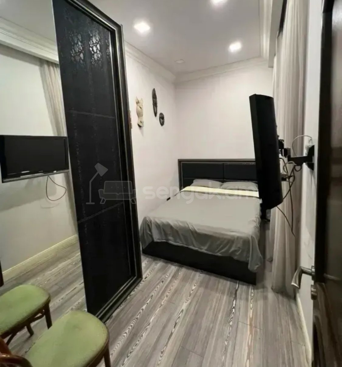 2 Սենյականոց Բնակարան Քարե Շենքում, 45քմ, 4/4 հարկ, Կապիտալ Վերանորոգված, Կահավորված