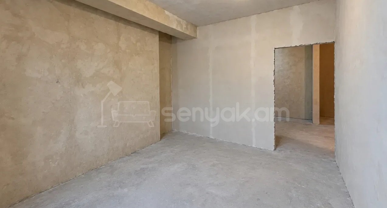 2 Սենյականոց Բնակարան, 58քմ, 3/9 հարկ, Զրոյական Վիճակում