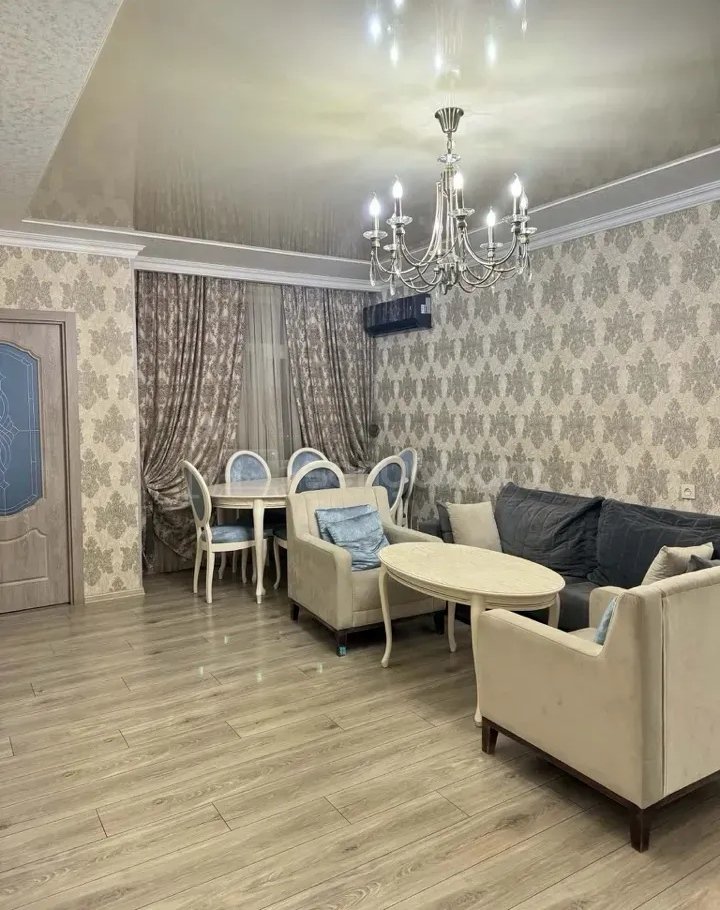 3 Սենյականոց Բնակարան Նորակառույցում, 73քմ, 12/15 հարկ, Կապիտալ Վերանորոգված