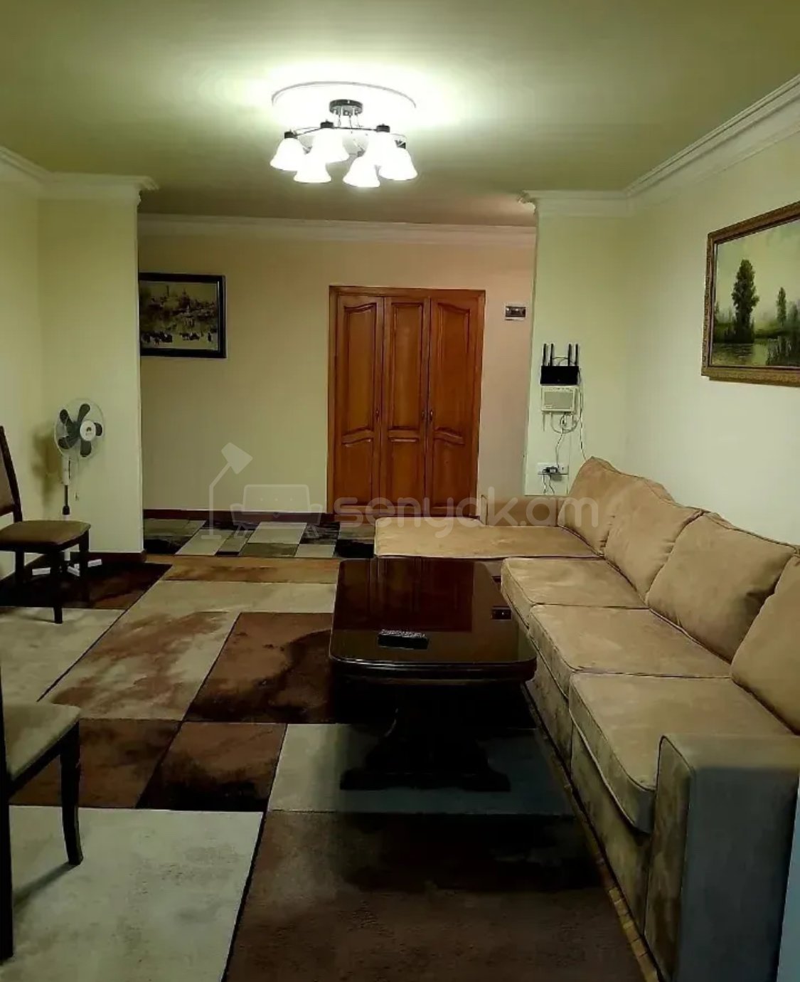2 Սենյականոց Բնակարան Քարե Շենքում, 52քմ, 2/5 հարկ, Կապիտալ Վերանորոգված, Կահավորված