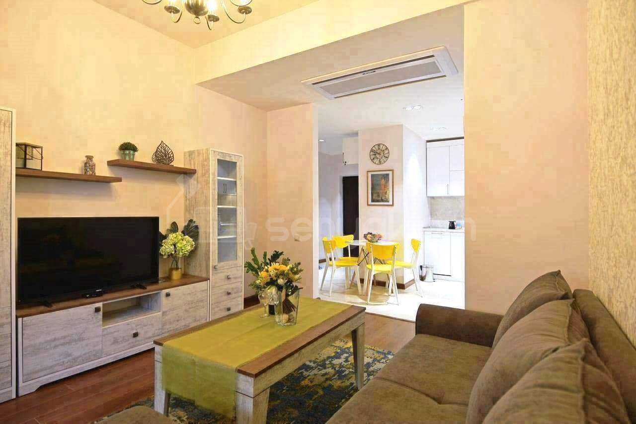 2 Սենյականոց Բնակարան Նորակառույցում, 60քմ, 6/15 հարկ, Դիզայներական Վերանորոգված, Կահավորված