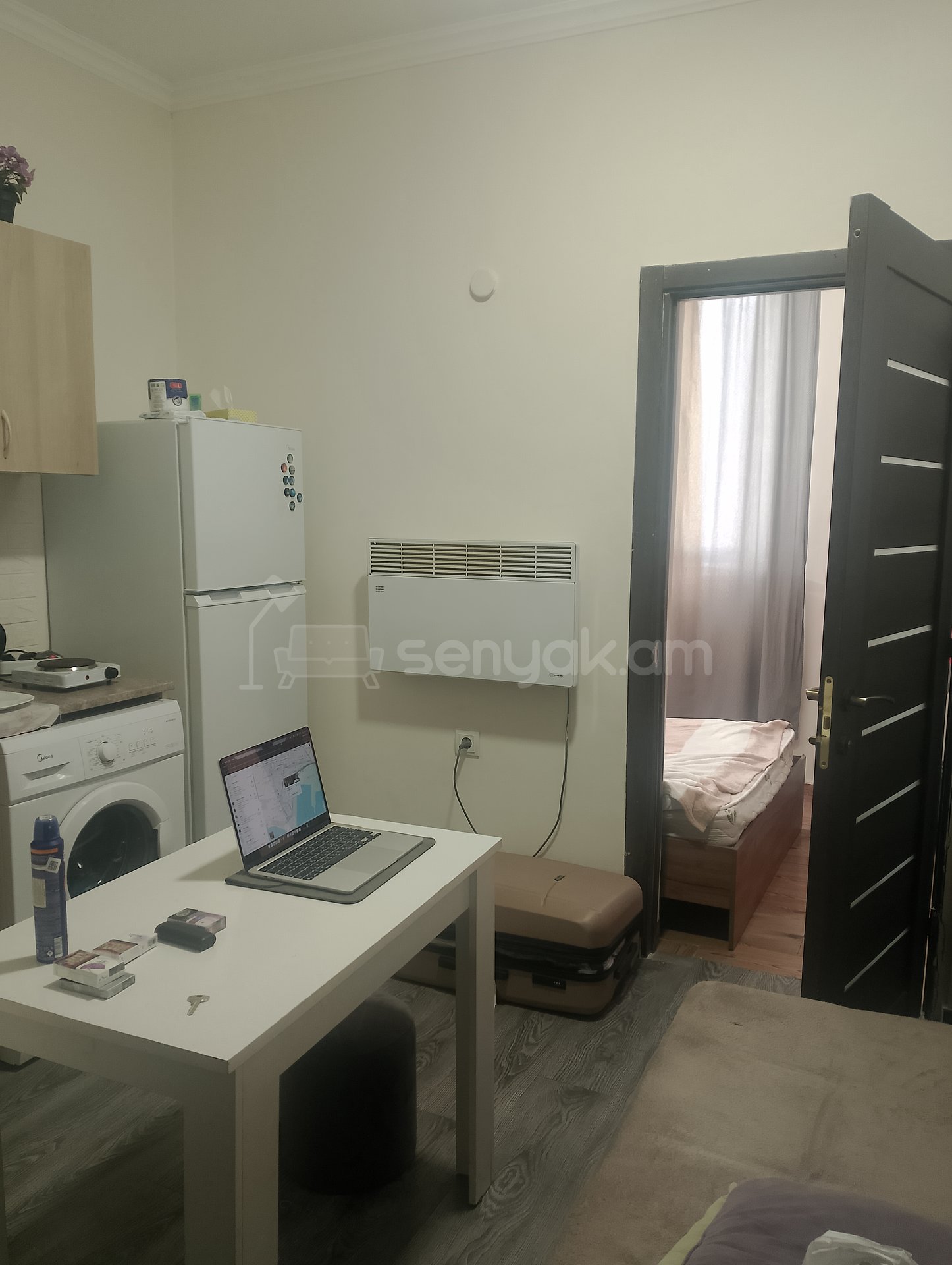 1 Սենյականոց Բնակարան Նորակառույցում, 20քմ, 1/5 հարկ, Կապիտալ Վերանորոգված, Կահավորված, Արևկող