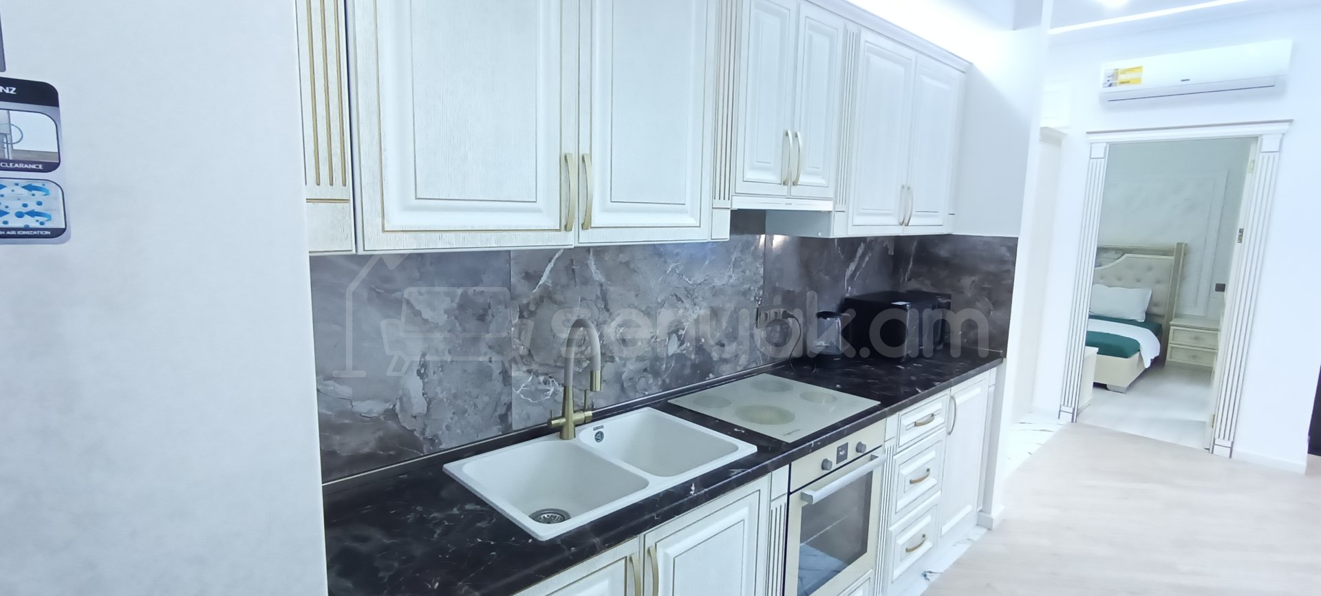 2 Սենյականոց Բնակարան Նորակառույցում, 58քմ, 4/18 հարկ, Դիզայներական Վերանորոգված, Կահավորված, Արևկող