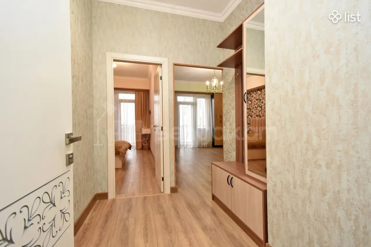 2 Սենյականոց Բնակարան Նորակառույցում, 55քմ, 6/13 հարկ, Կապիտալ Վերանորոգված, Կահավորված, Արևկող
