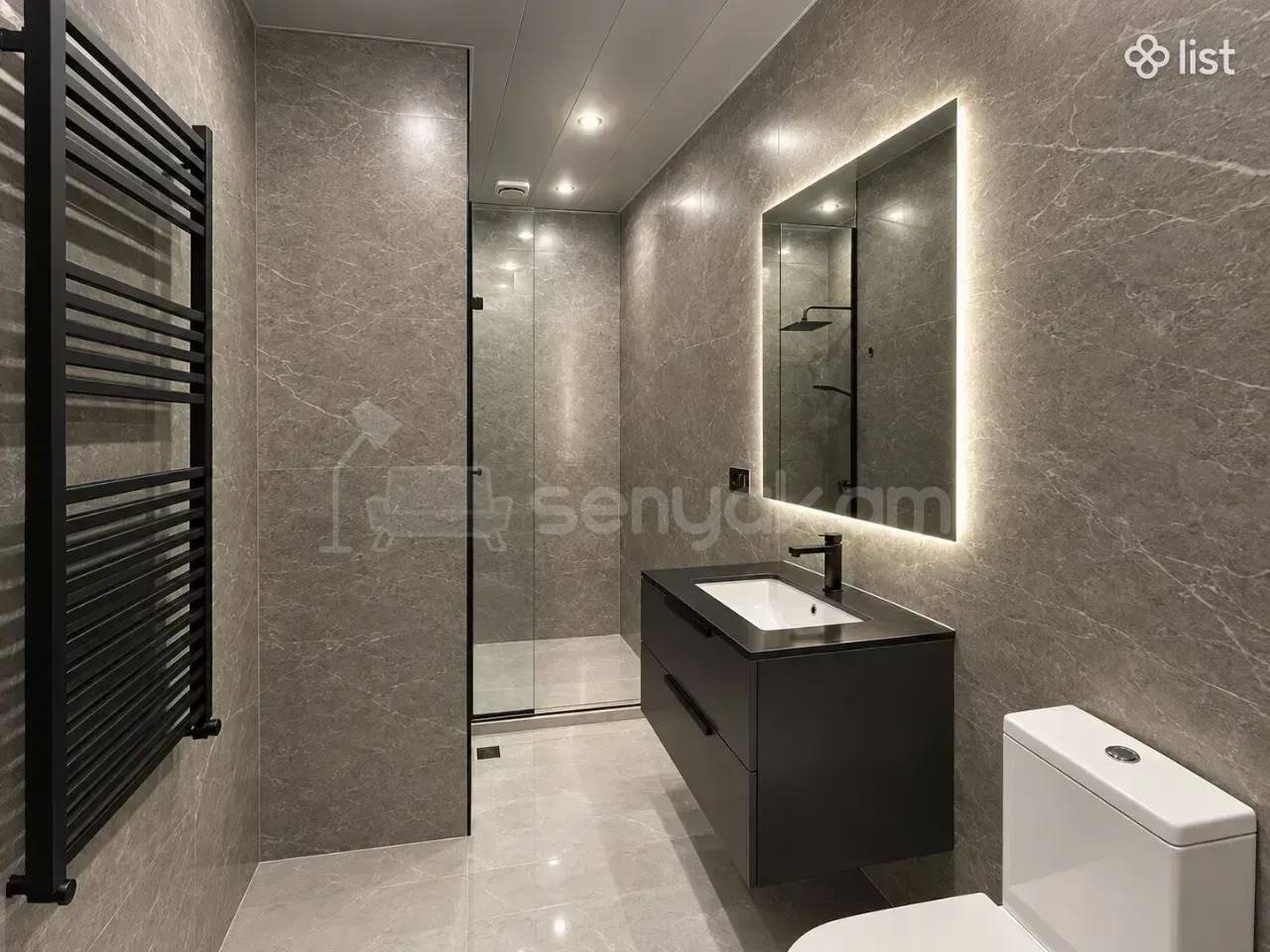 2 Սենյականոց Բնակարան Նորակառույցում, 60քմ, 2/14 հարկ, Դիզայներական Վերանորոգված
