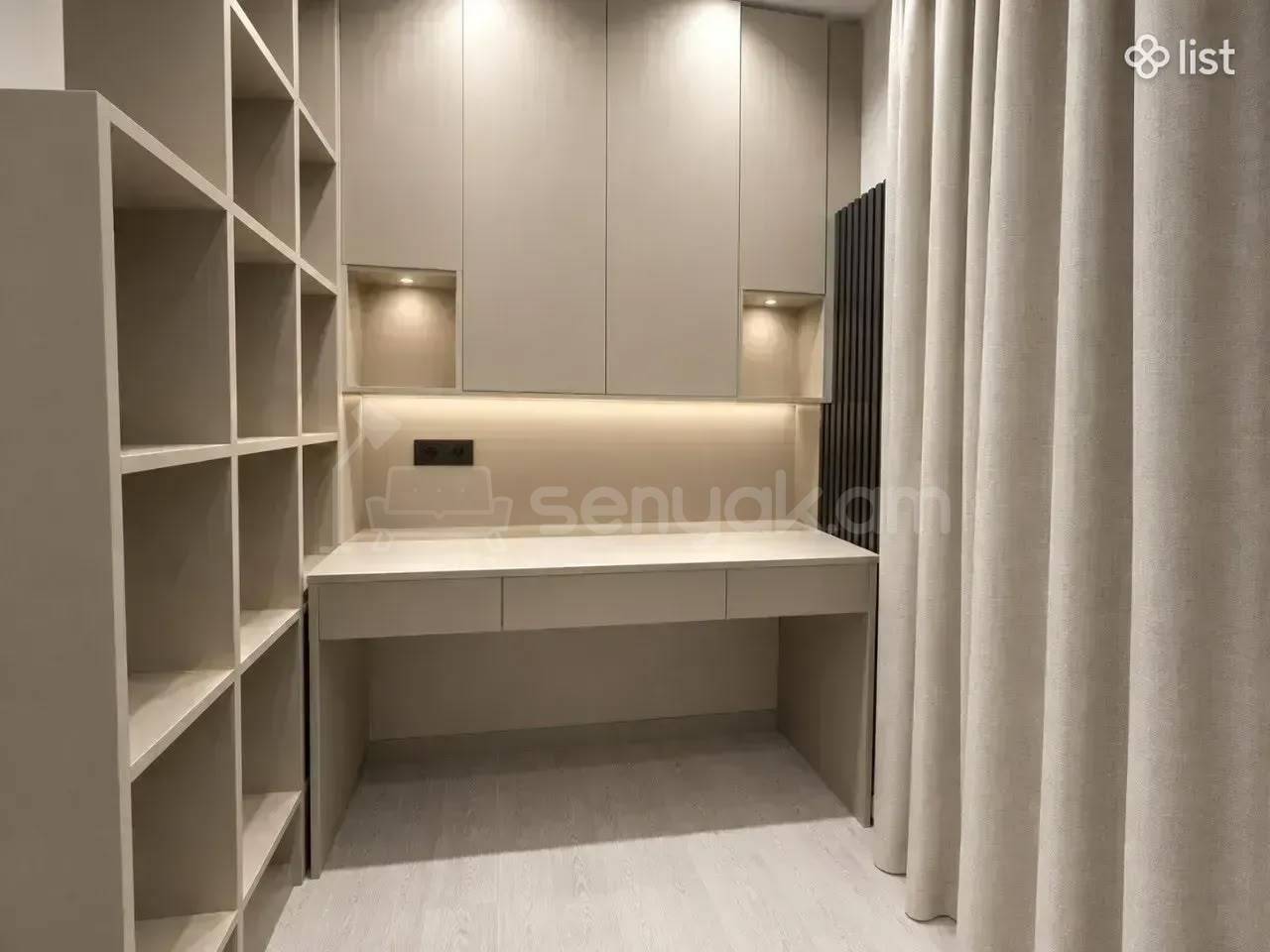 2 Սենյականոց Բնակարան Նորակառույցում, 60քմ, 2/14 հարկ, Դիզայներական Վերանորոգված