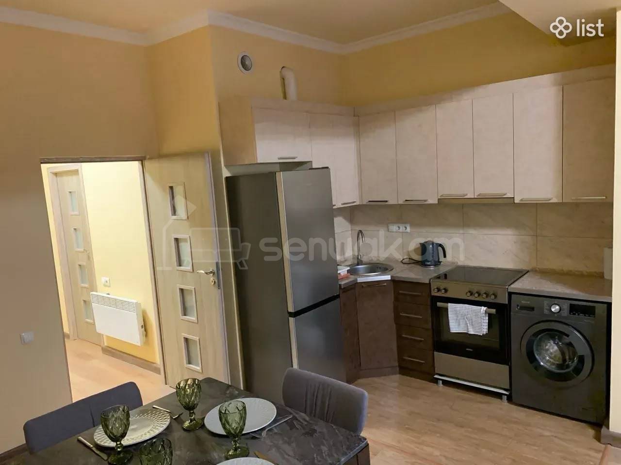 2 Սենյականոց Բնակարան Նորակառույցում, 56քմ, 3/11 հարկ, Դիզայներական Վերանորոգված