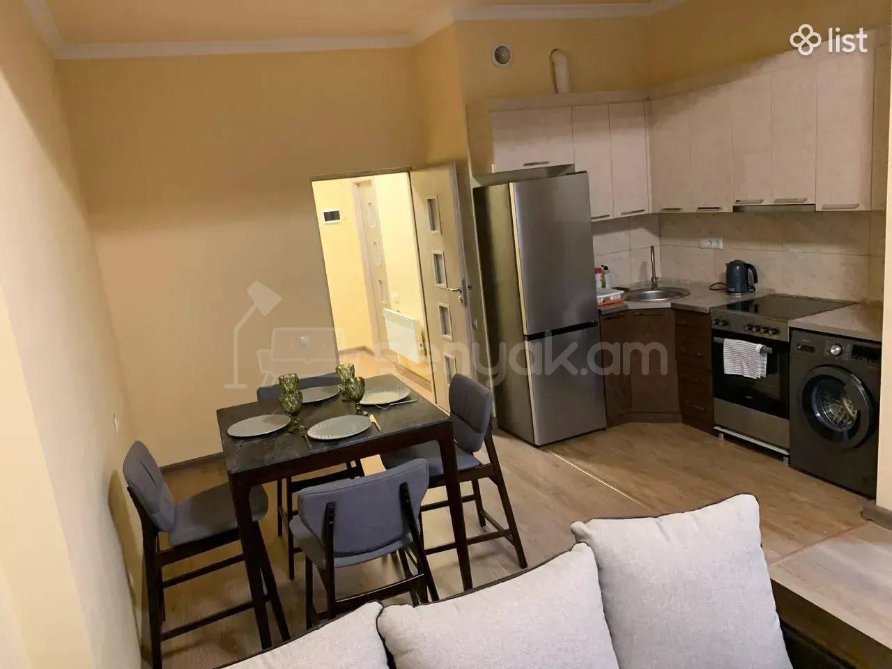 2 Սենյականոց Բնակարան Նորակառույցում, 56քմ, 3/11 հարկ, Դիզայներական Վերանորոգված