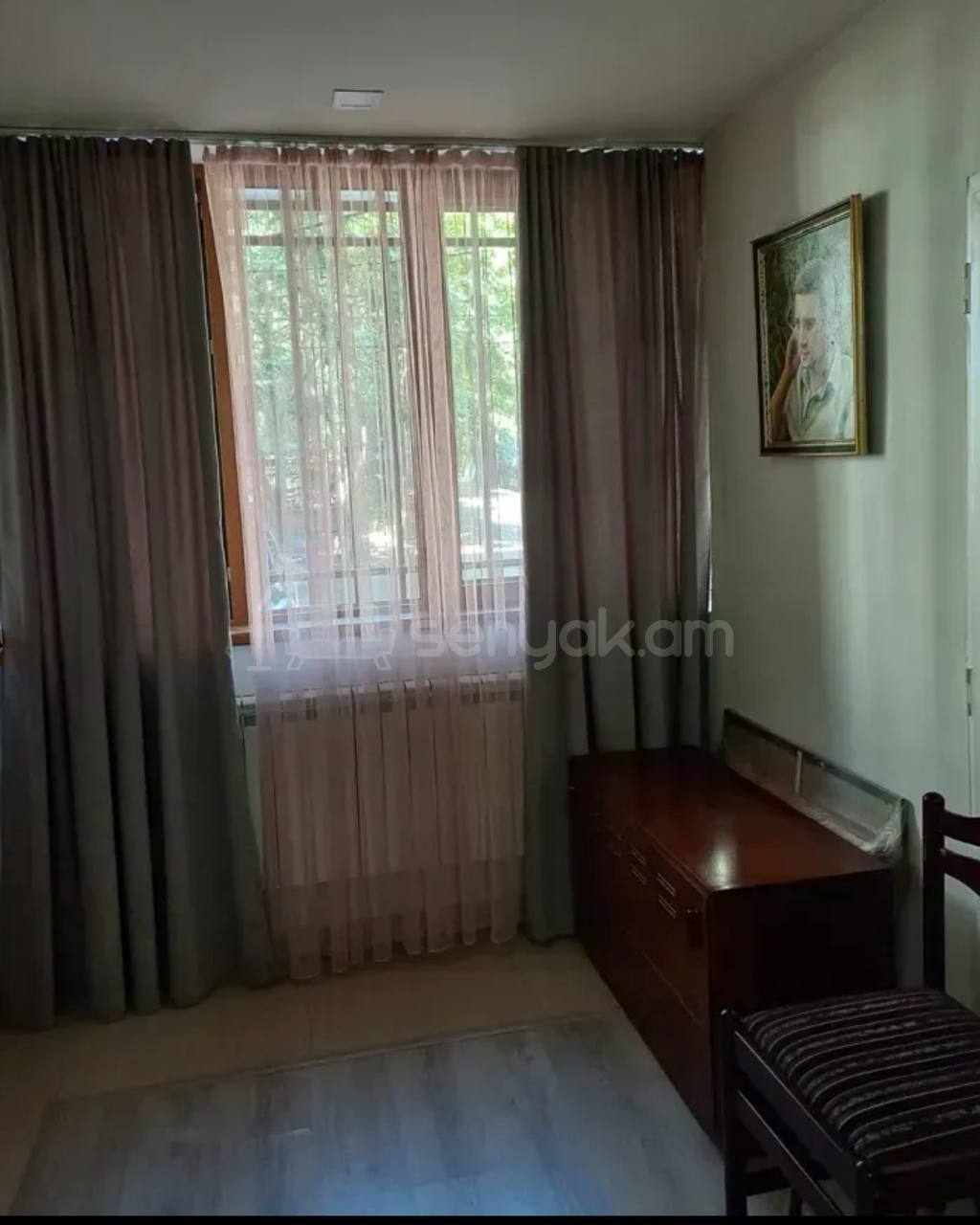 2 Սենյականոց Բնակարան Քարե Շենքում, 43քմ, 1/5 հարկ, Կապիտալ Վերանորոգված