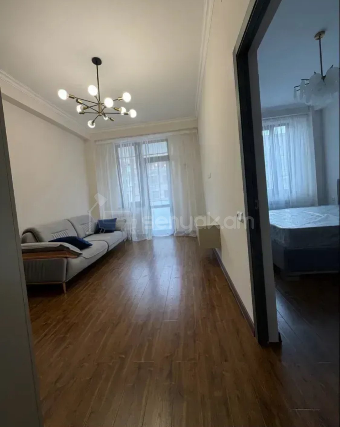 2 Սենյականոց Բնակարան Նորակառույցում, 48քմ, 6/9 հարկ, Կապիտալ Վերանորոգված, Կահավորված