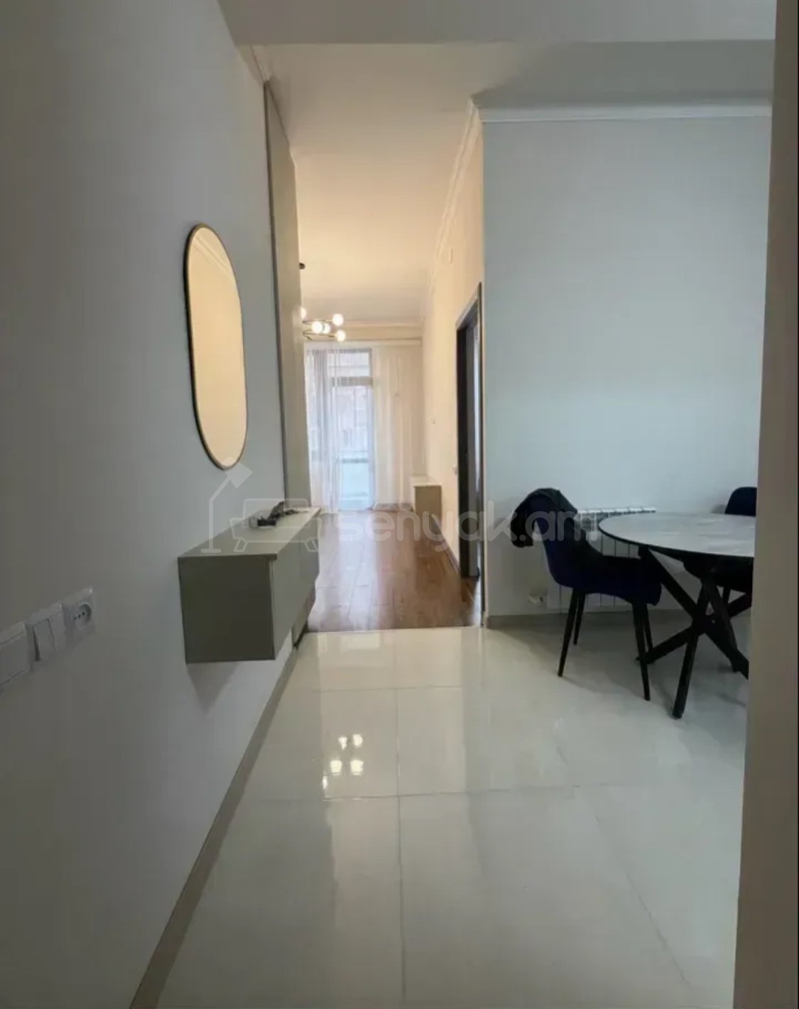 2 Սենյականոց Բնակարան Նորակառույցում, 48քմ, 6/9 հարկ, Կապիտալ Վերանորոգված, Կահավորված