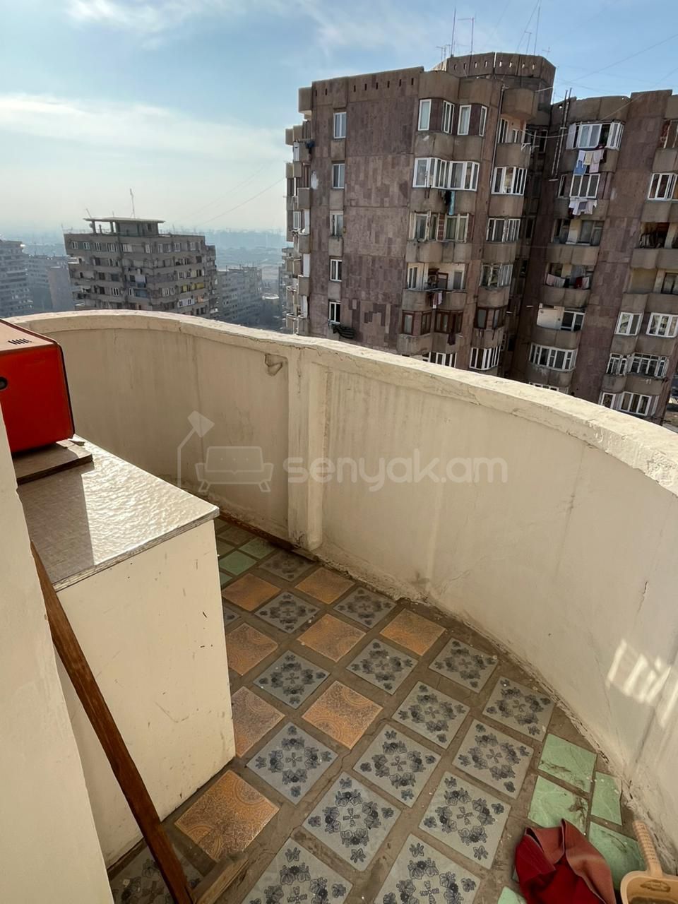 2 Սենյականոց Բնակարան Քարե Շենքում, 72քմ, 15/16 հարկ, Նորմալ Վիճակում