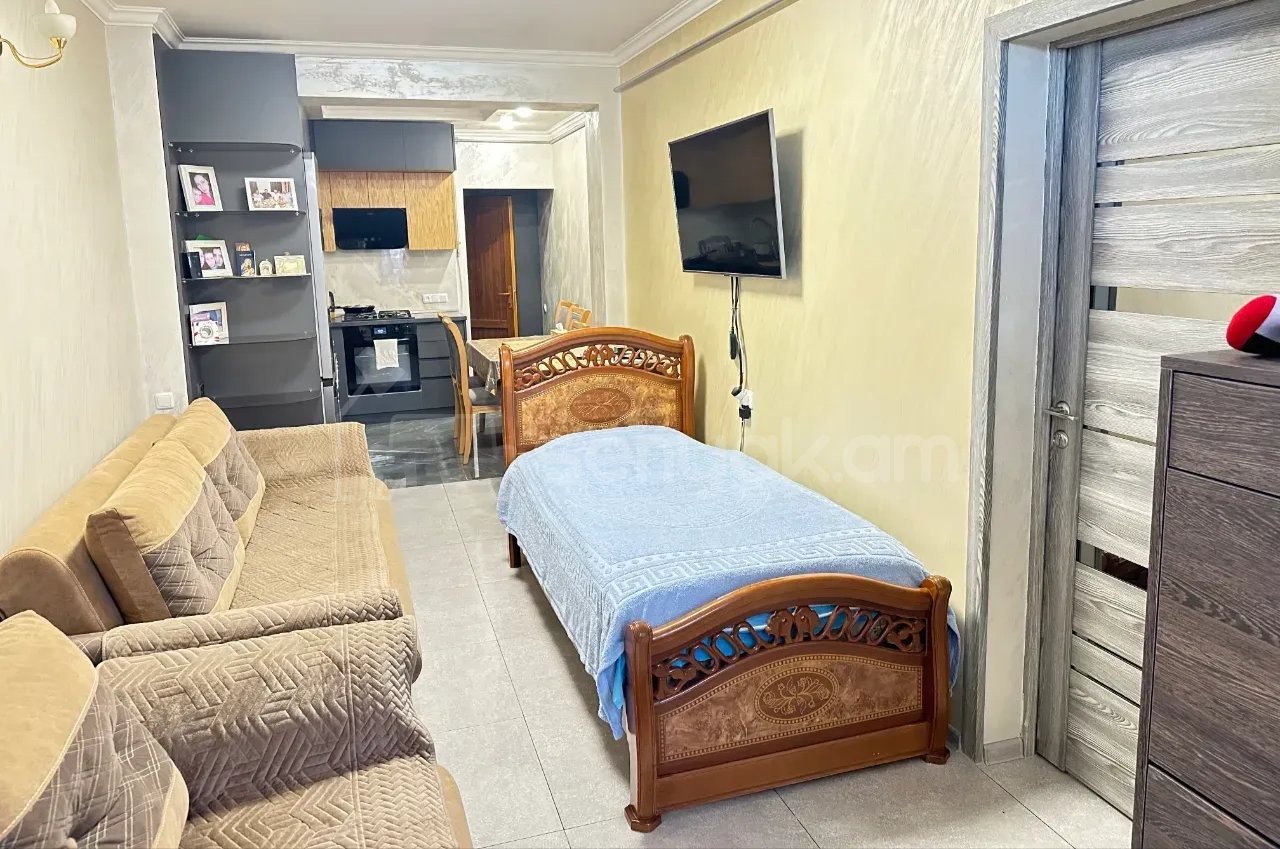 1 Սենյականոց Բնակարան Քարե Շենքում, 35քմ, 1/1 հարկ, Նորմալ Վիճակում, Կահավորված