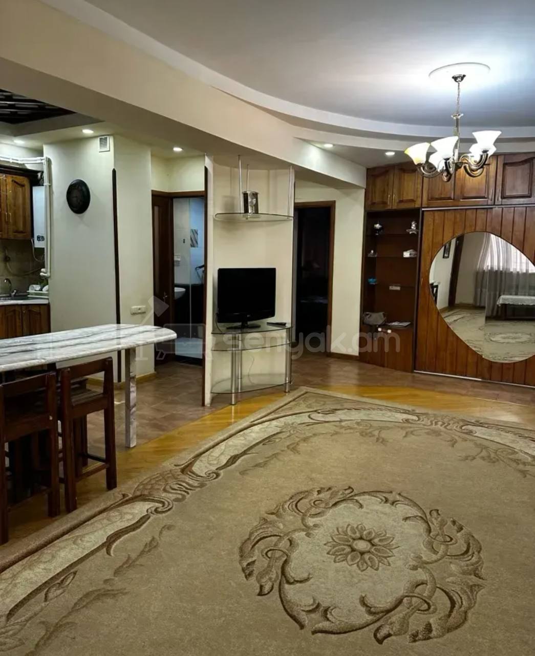 3 Սենյականոց Բնակարան, 78քմ, 6/9 հարկ, Կապիտալ Վերանորոգված, Կահավորված