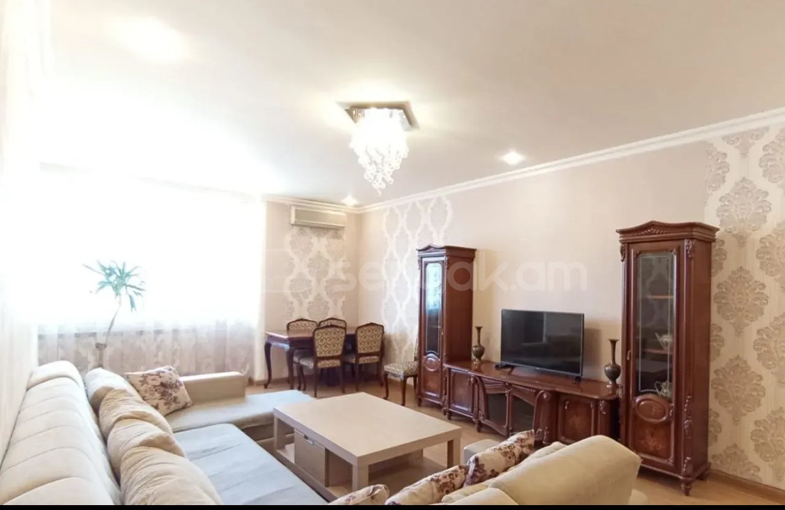 4 Սենյականոց Բնակարան Նորակառույցում, 108քմ, 7/8 հարկ, Կապիտալ Վերանորոգված, Կահավորված