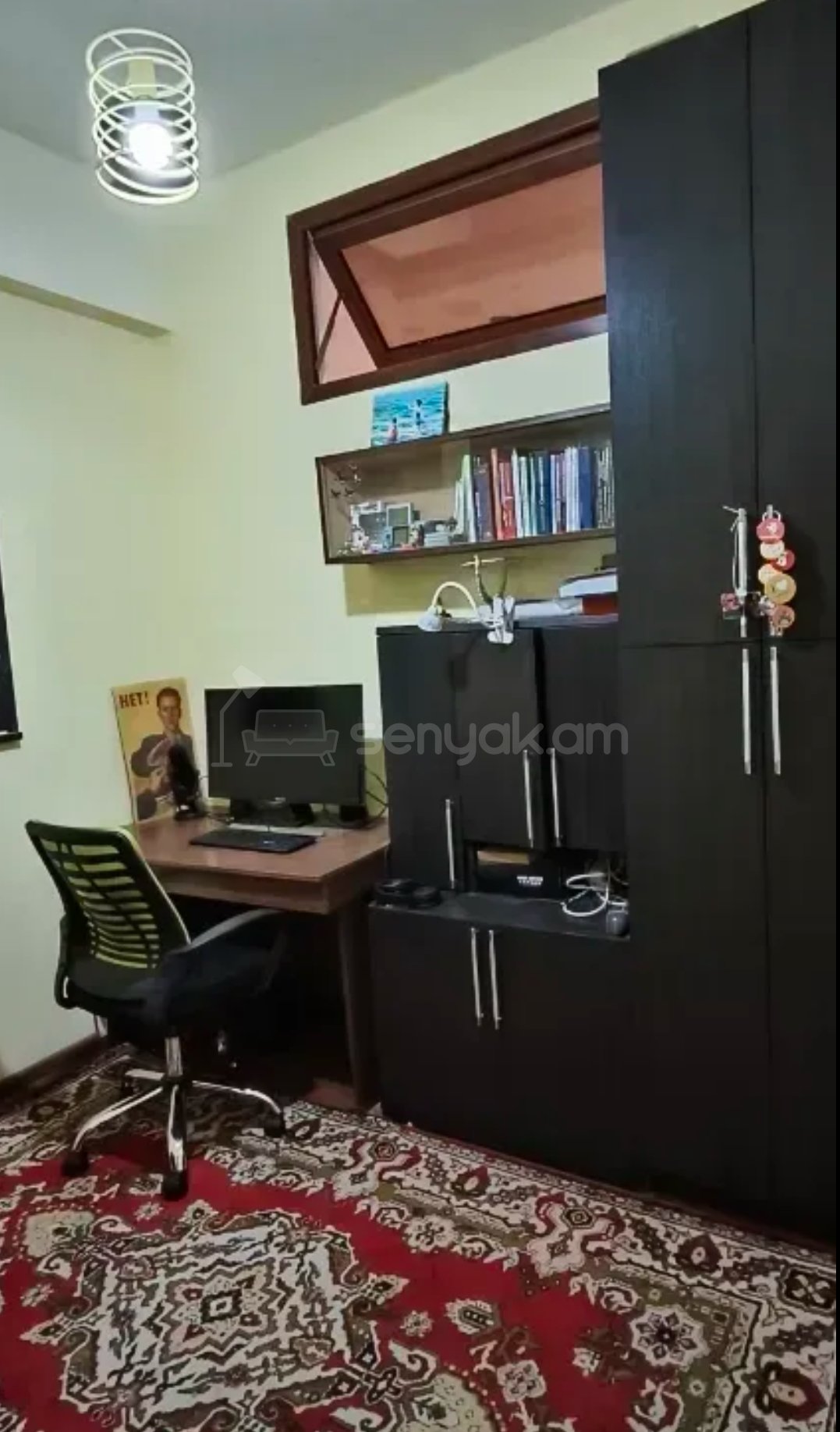 3 Սենյականոց Բնակարան, 56քմ, 6/11 հարկ, Կապիտալ Վերանորոգված
