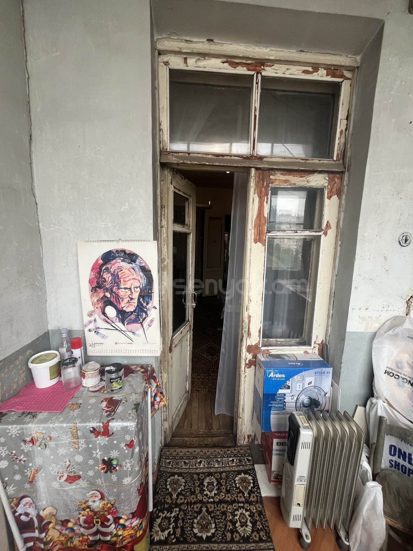 2 Սենյականոց Բնակարան Քարե Շենքում, 61քմ, 4/4 հարկ, Պետական Վիճակում
