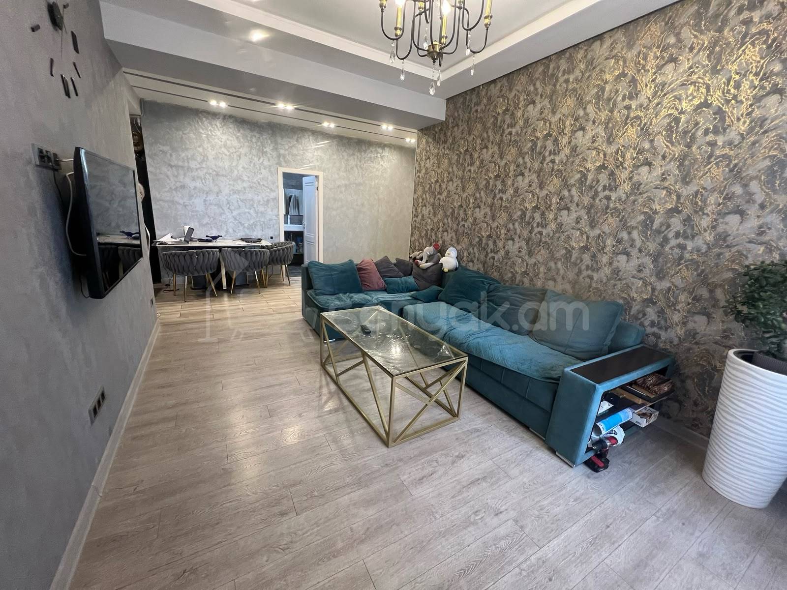 3 Սենյականոց Բնակարան Նորակառույցում, 74քմ, 9/9 հարկ, Դիզայներական Վերանորոգված