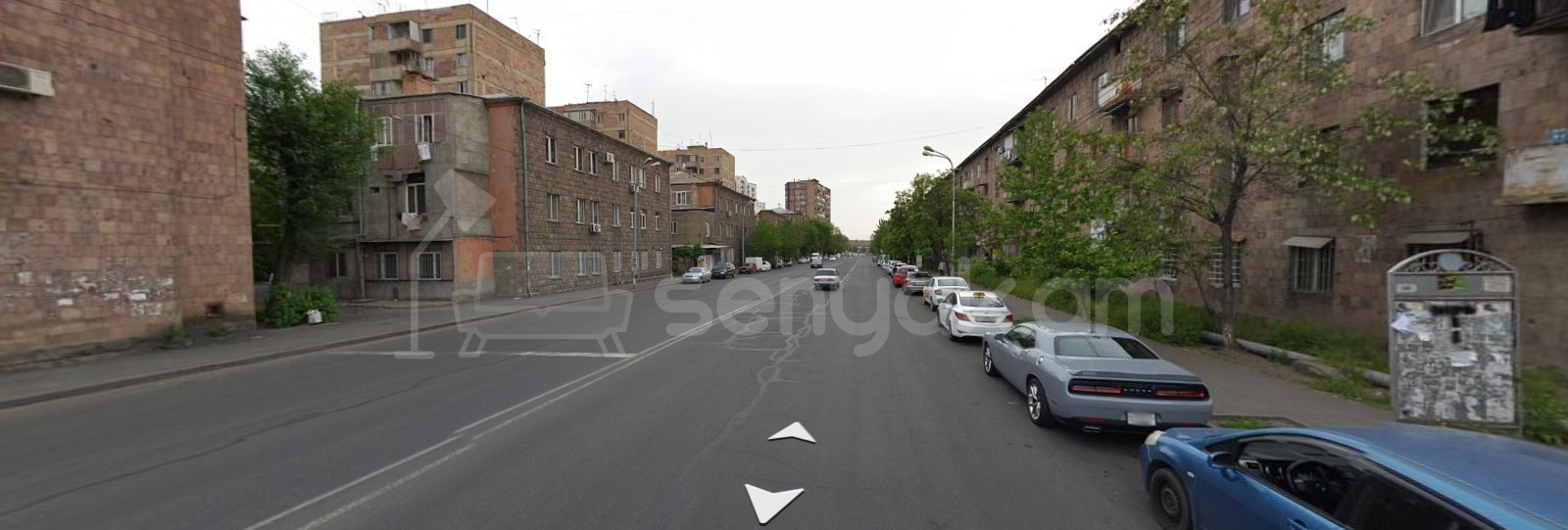 1 Սենյականոց Բնակարան Քարե Շենքում, 32քմ, 2/4 հարկ, Նորմալ Վիճակում