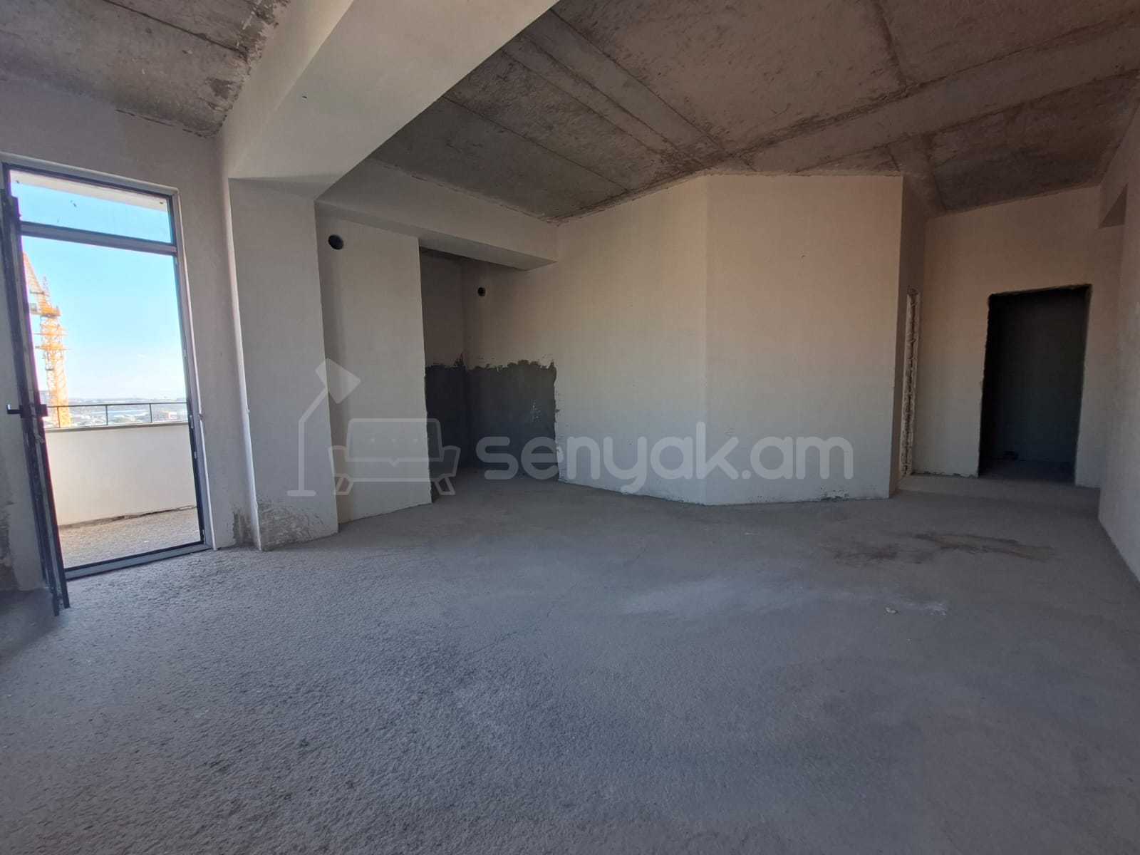 3 Սենյականոց Բնակարան Նորակառույցում, 77քմ, 9/11 հարկ, Զրոյական Վիճակում