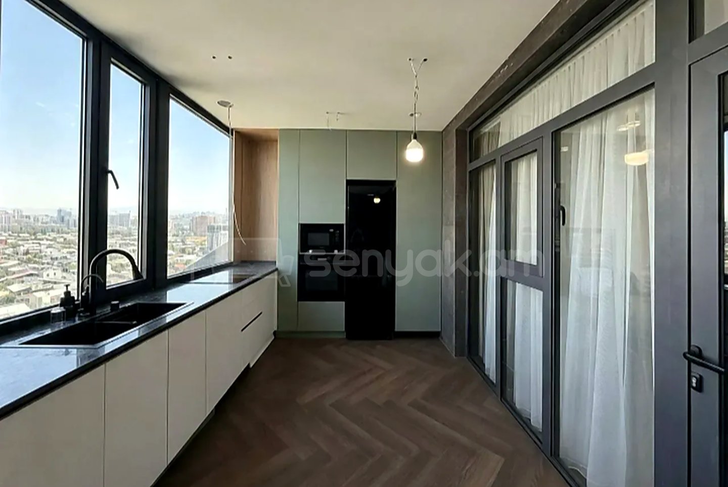 2 Սենյականոց Բնակարան Նորակառույցում, 74քմ, 16/16 հարկ, Կապիտալ Վերանորոգված
