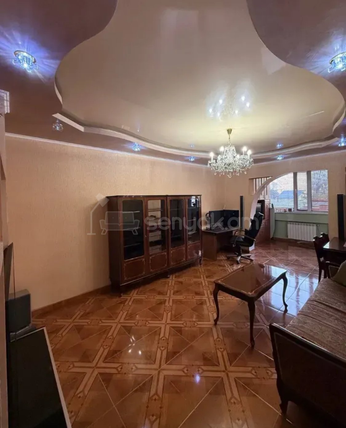 2 Սենյականոց Բնակարան, 80քմ, 2/9 հարկ, Կապիտալ Վերանորոգված, Կահավորված