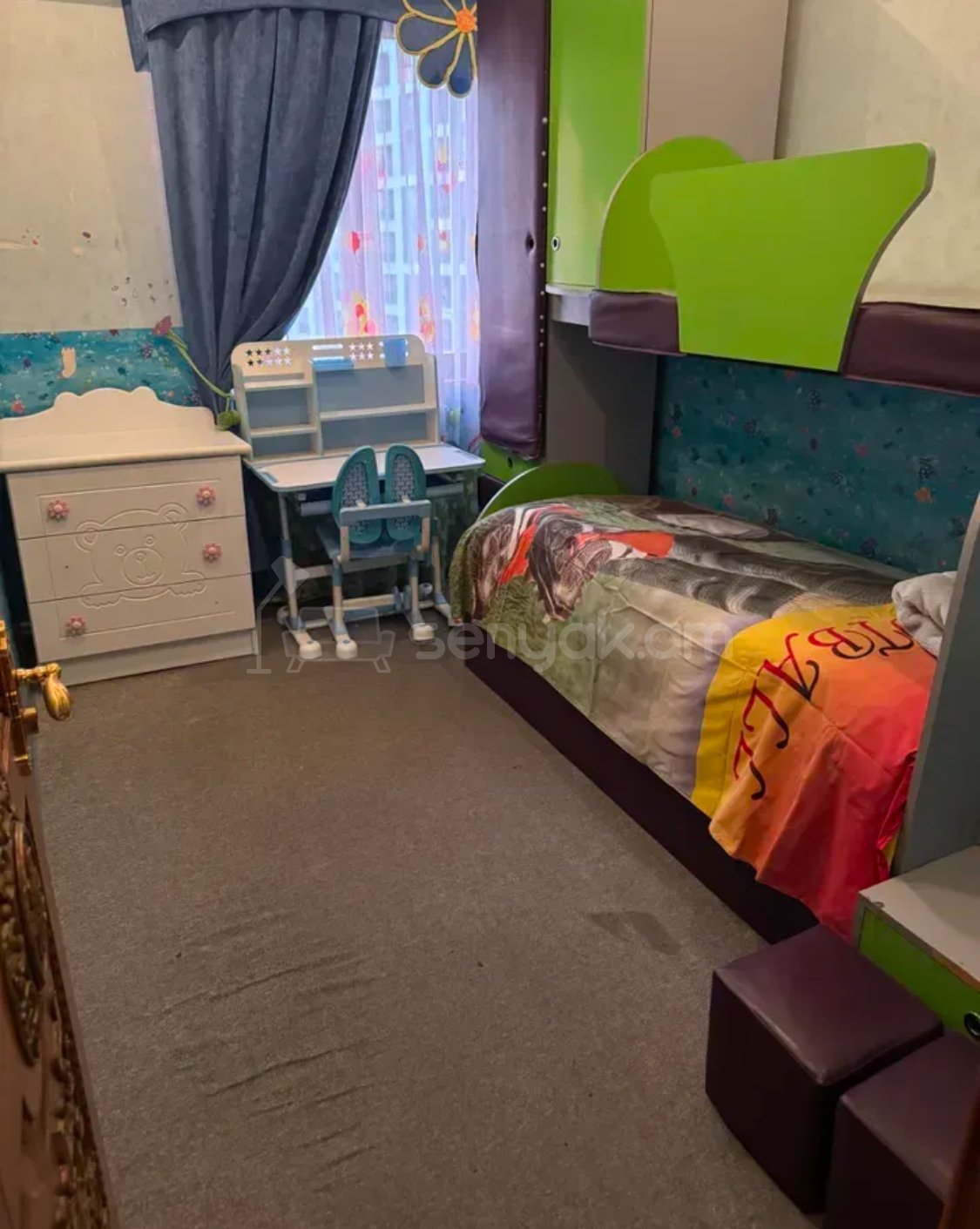 4 Սենյականոց Բնակարան, 90քմ, 7/9 հարկ, Կապիտալ Վերանորոգված, Կահավորված